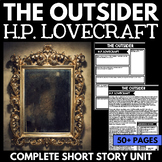 The Outsider by Lovecraft - Short Story Units - Activities
