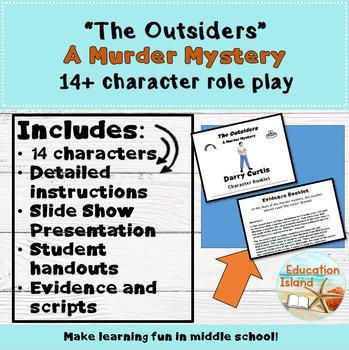 Preview of The Outsiders - A Murder Mystery - interactive role playing game