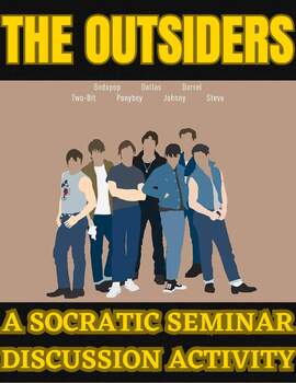 Preview of The Outsiders: A Socratic Seminar Discussion Activity