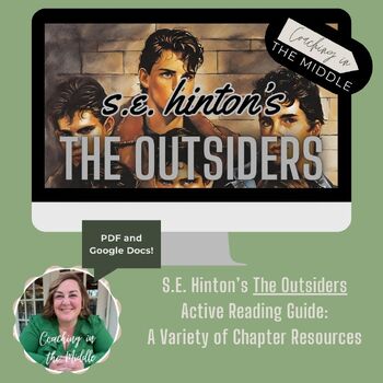 Preview of The Outsiders Active Reading Guide -- Growing Bundle