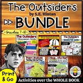The Outsiders Activity BUNDLE | Engage, Comprehend, Analyz