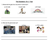 The Outsiders Ch.1-10 Test 