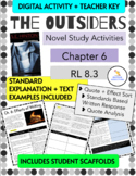 The Outsiders Ch. 6: Effects of Writing Analysis RL 8.3 