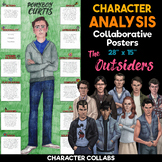 The Outsiders Character Analysis Posters | Characterizatio