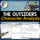 The Outsiders - Character Analysis or Character Study