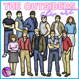 The Outsiders realistic clip art