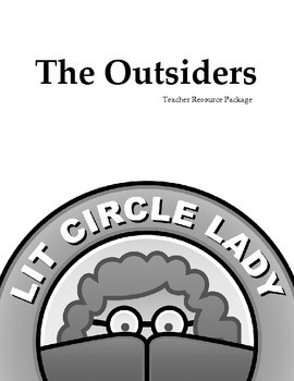 Preview of The Outsiders - Complete Literature Circle Unit Plan