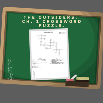 Similar to The Outsider vocabulary test Crossword - WordMint