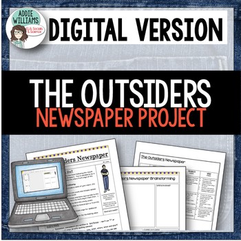 Preview of The Outsiders - Digital Newspaper Project