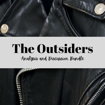 Preview of The Outsiders Study Guide & Activity Bundle