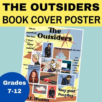 Preview of The Outsiders Ensemble Book Cover Poster