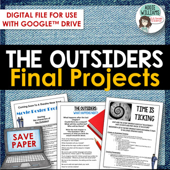 Preview of The Outsiders Final Projects (Digital Version)