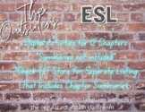 The Outsiders - Full Set of Activities for ESL Students