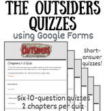 The Outsiders Google Forms Quizzes