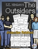 The Outsiders: Interactive Notebook Character Pages