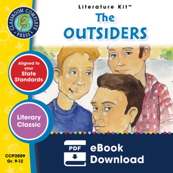 Preview of The Outsiders - Literature Kit Gr. 9-12