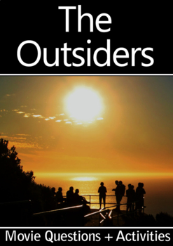 Preview of The Outsiders Movie Guide + Activities - Answer Keys Included