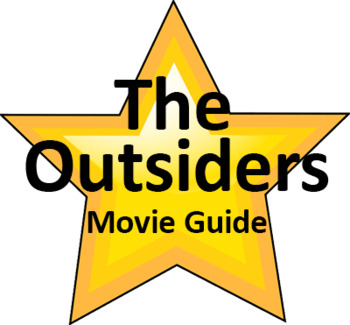 Preview of The Outsiders Movie Worksheet with ANSWERS | MOVIE GUIDE QUESTIONS (1983)