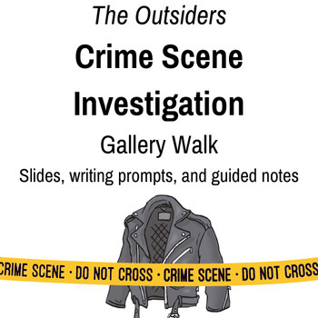 Preview of The Outsiders Murder Investigation Gallery Walk