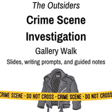 The Outsiders Murder Investigation Gallery Walk