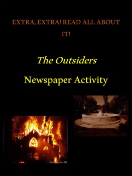 Preview of The Outsiders Newspaper Activity