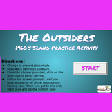 The Outsiders Novel Introduction Activities: Retro Vocabulary