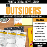The Outsiders Novel Study Unit: Pre Reading Activities, Co