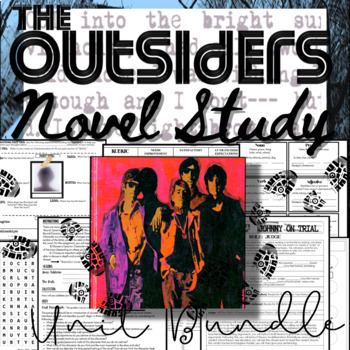 Preview of The Outsiders | Novel Study | Complete Unit Bundle | 100+ Pages of Activities