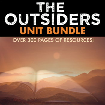 Preview of The Outsiders Novel Study | Complete Unit Plan