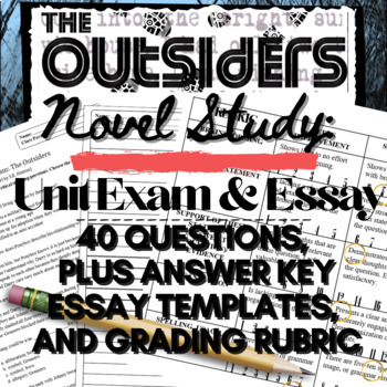 the outsiders essay questions and answers