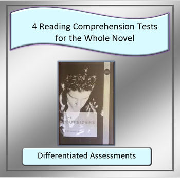 Preview of The Outsiders Reading Comprehension Tests ~ Differentiated Assessments