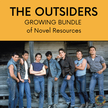Preview of The Outsiders | Novel Study Resources - Supplemental Novel Resources