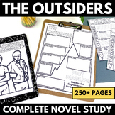 The Outsiders Novel Study Unit - Questions - Activities - Outsiders Projects