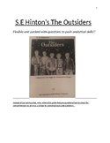 The Outsiders Play Flexible Unit Plan