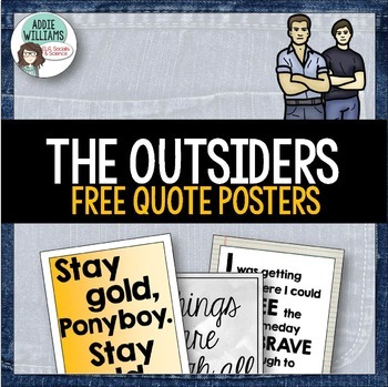 Preview of The Outsiders - Quote Posters