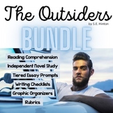 The Outsiders Reading Comprehension and Summative Essay Bundle
