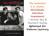 The Outsiders (S. E. Hinton) - COMPLETE NO PREP ACTIVITIES
