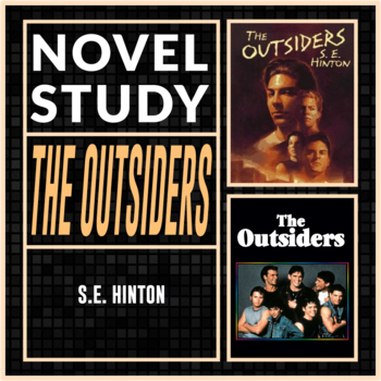 The Outsiders S.E. Hinton Novel Study Curriculum Lessons - Answer Keys ...