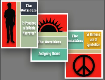 Preview of The Outsiders Essay Bundle-3 CCSS aligned Informative Essay Topics