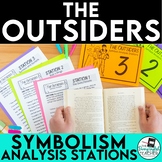 The Outsiders Symbolism Stations Activity