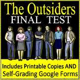 The Outsiders Final Test - Questions from Characters, Even