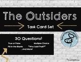 The Outsiders Task Cards