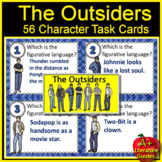 The Outsiders Task Cards (56) Figurative Language Story El