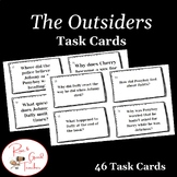 The Outsiders | Task Cards | Story Elements | Reading Comp