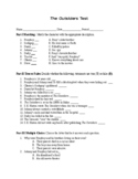The Outsiders Test + Answer Key