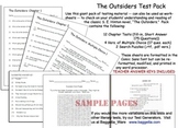 The Outsiders Test Pack