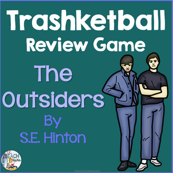 Preview of The Outsiders by S.E. Hinton Trashketball Review Game