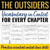 The Outsiders Vocabulary in Context Graphic Organizers: Pr