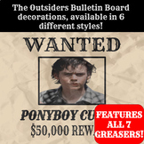 The Outsiders Wanted Posters! (Bulletin boards, Decoration, etc.)
