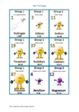 The P-Tote game (Periodic table of the elements)